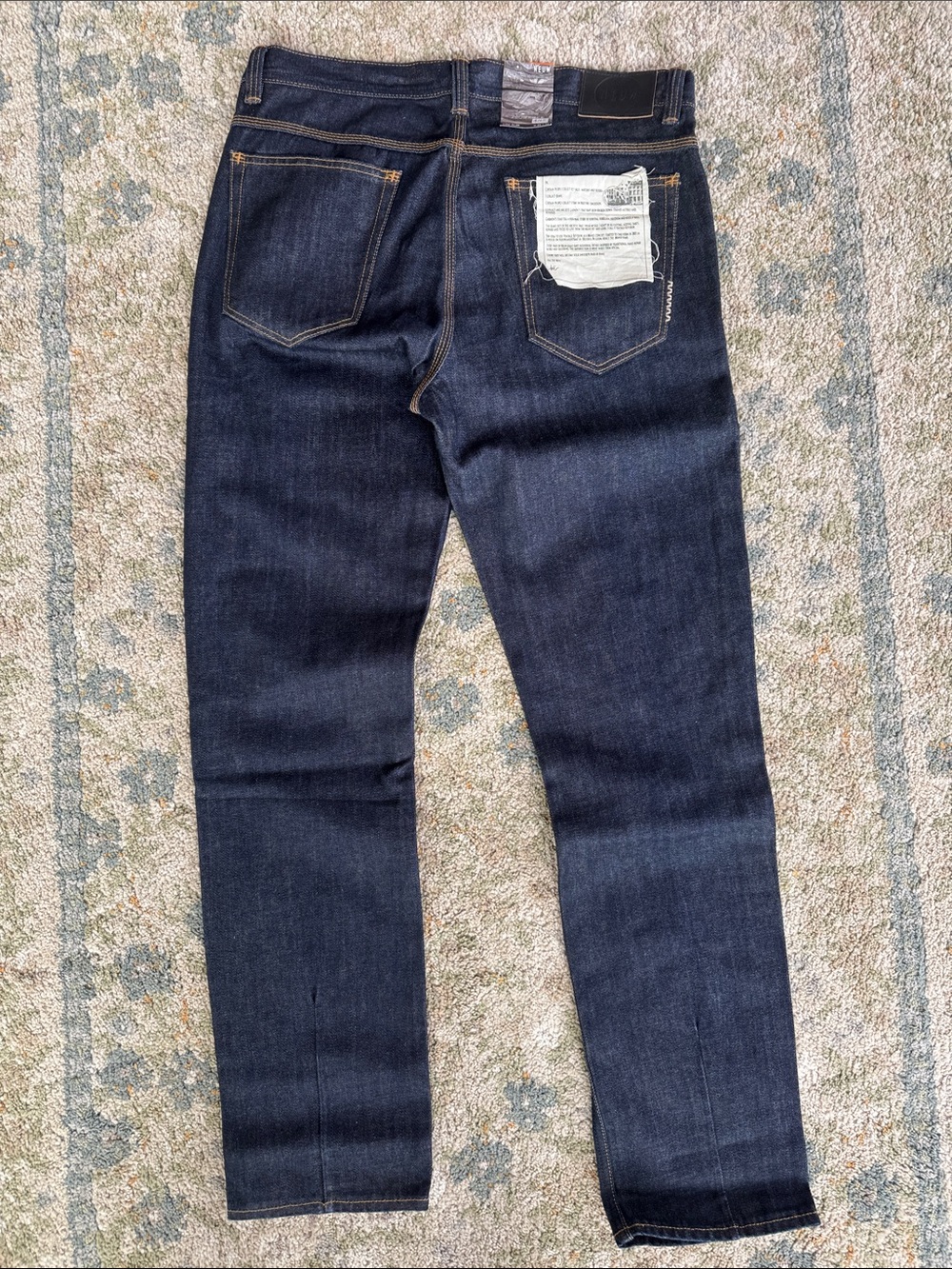 Neuw Lou Slim Rinsed Indigo Denim 36x32